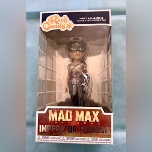 Funko Rock Candy Imperator Furiosa Figure - Black and Silver